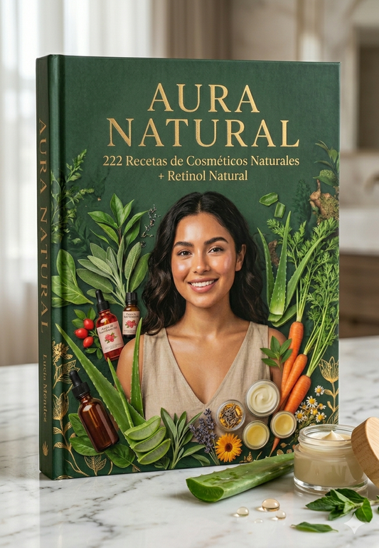 Cosmetica Natural en Casa + Guia Retinol + 4 bonos 🎁